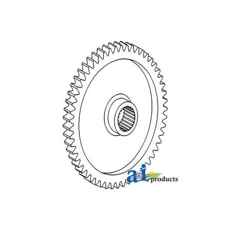 A & I Products Gear, PTO, 1st Speed 9.8" x2.6" x8.9" A-1868532M1